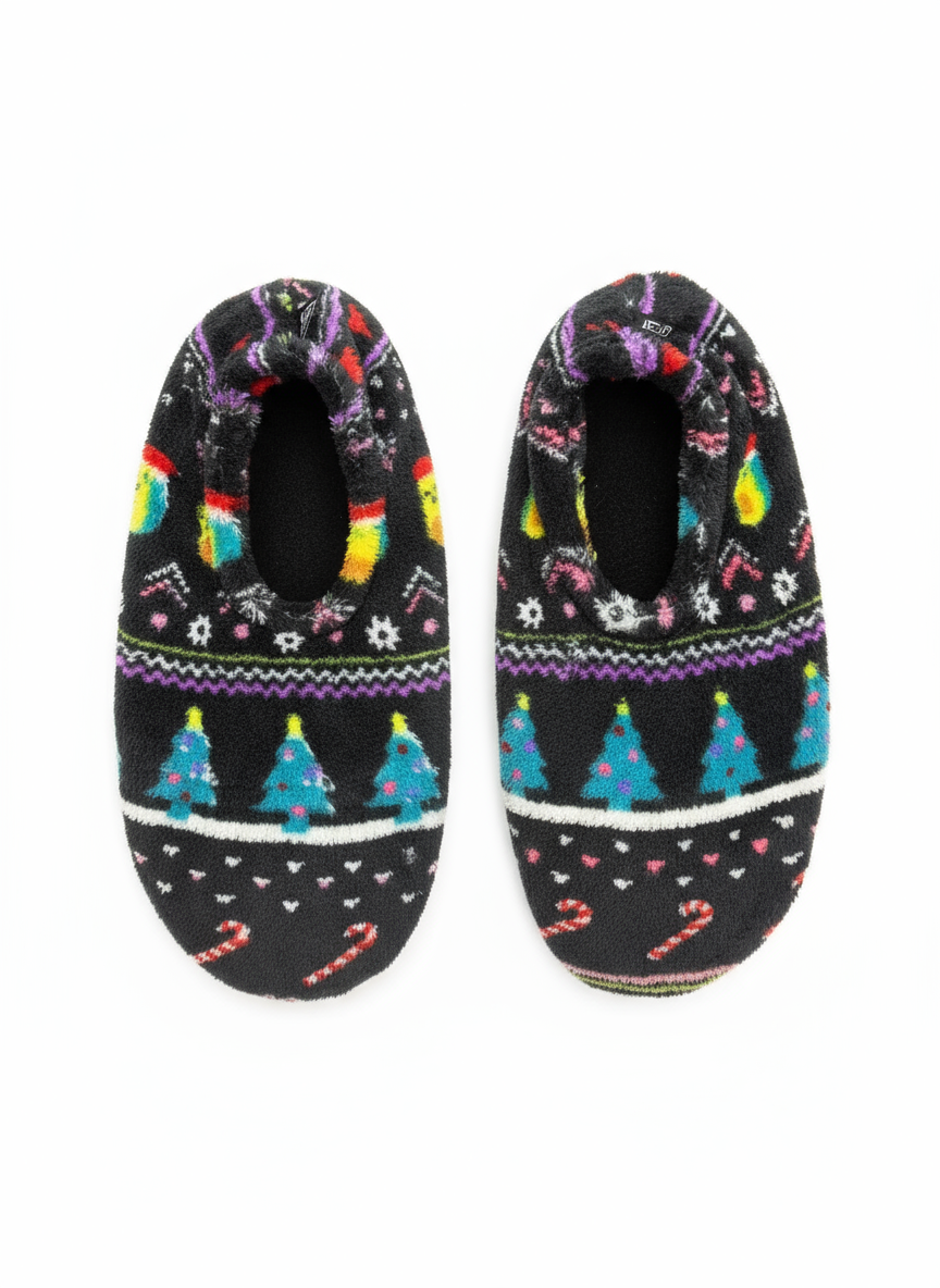 Flexy Slips Furr Christmas Grey