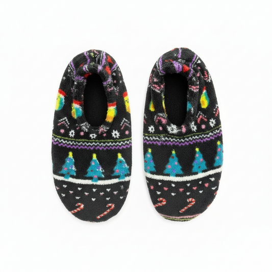 Flexy Slips Furr Christmas Grey