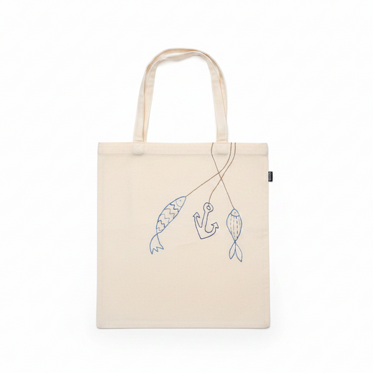 Tote bag white background