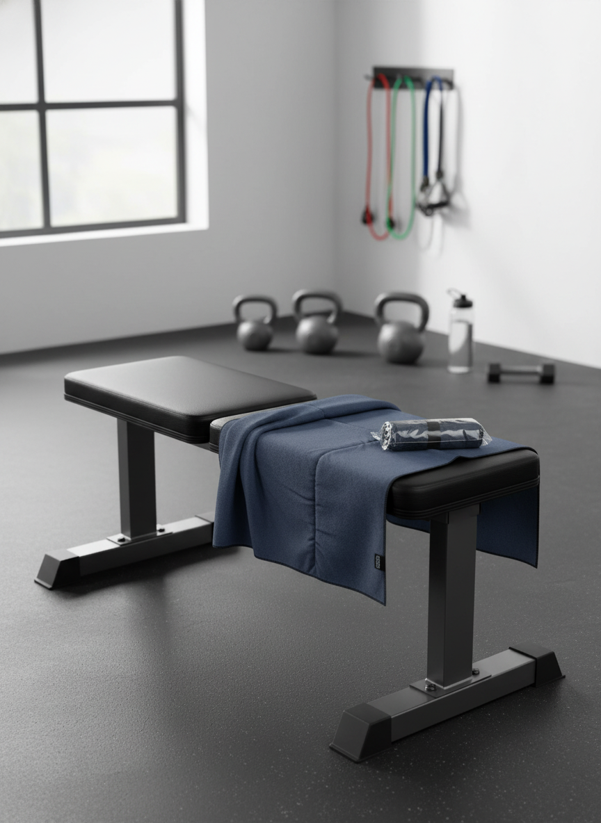 Towel in Home Gym