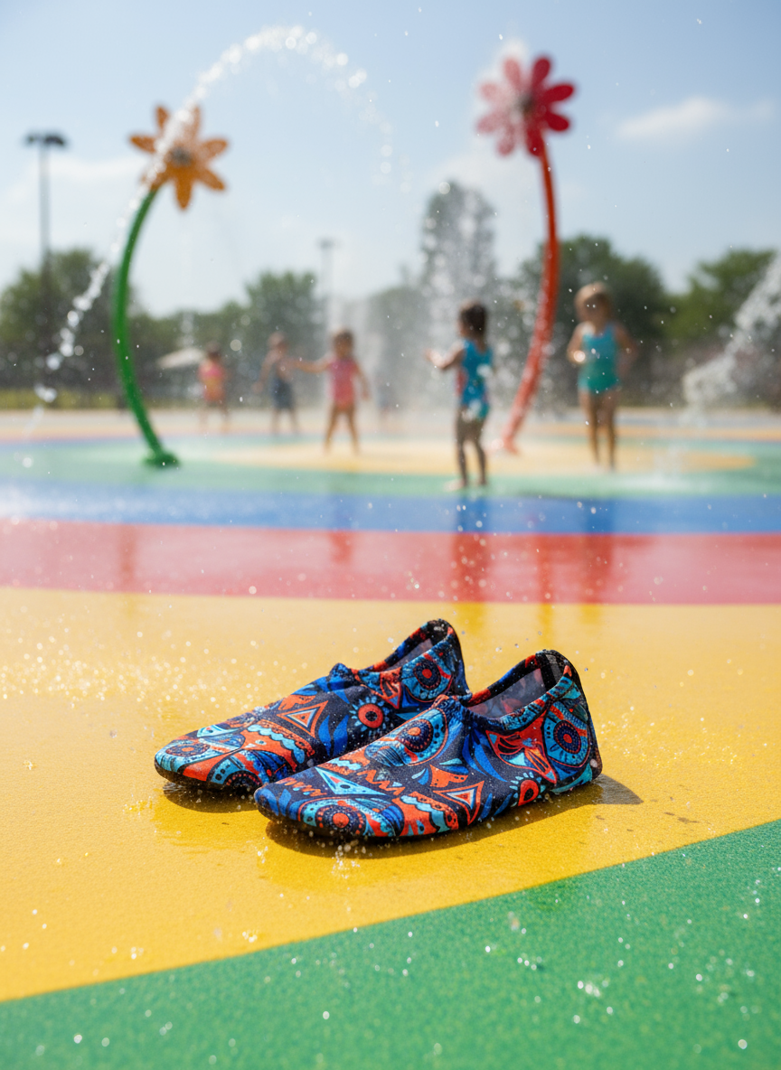 Flexy Slips Lycra Afr/Blu/Org