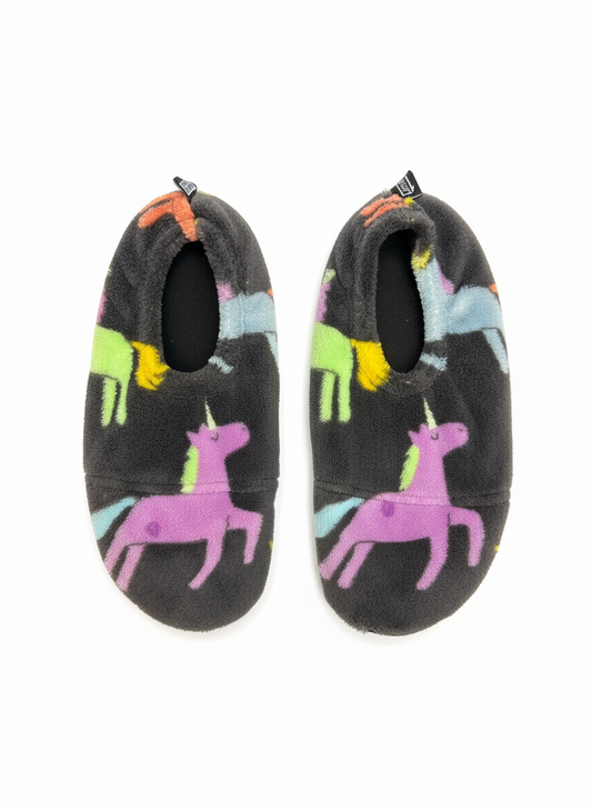 Flexy Slips Furr Unicorn Grey