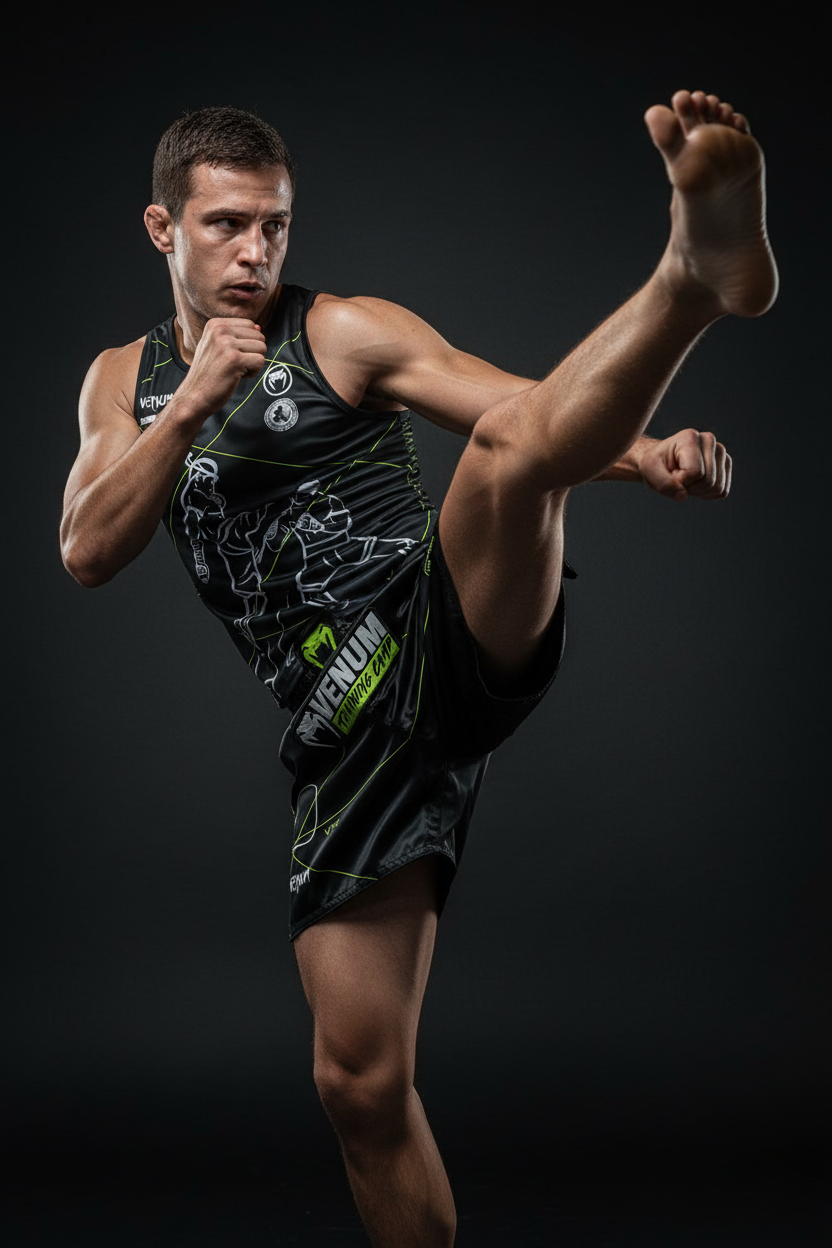 Venum VTC Fighter Action Shot