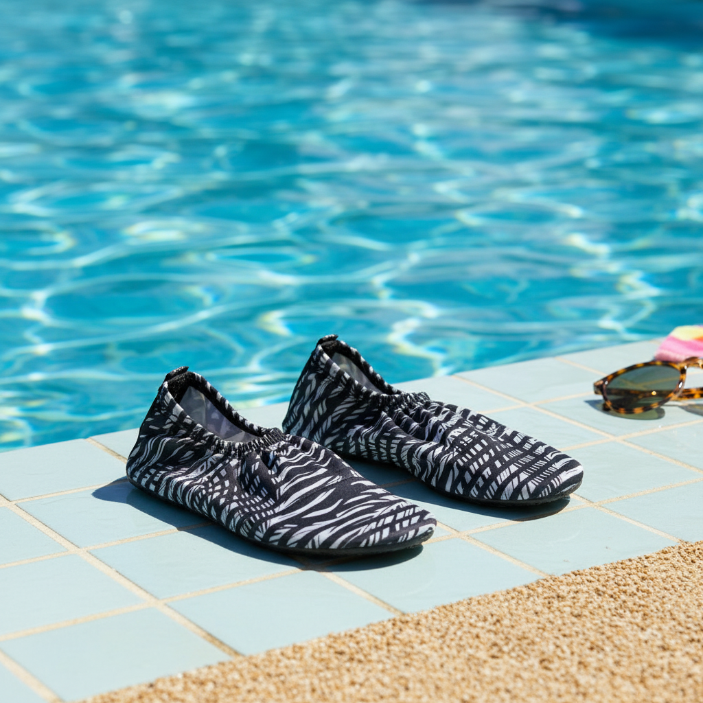 Water shoes at pool or beach