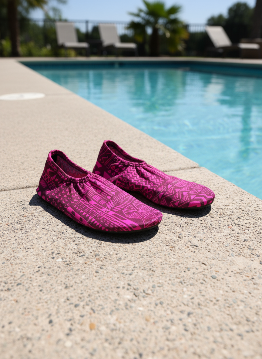 Flexy Slips Lycra Afro Purple