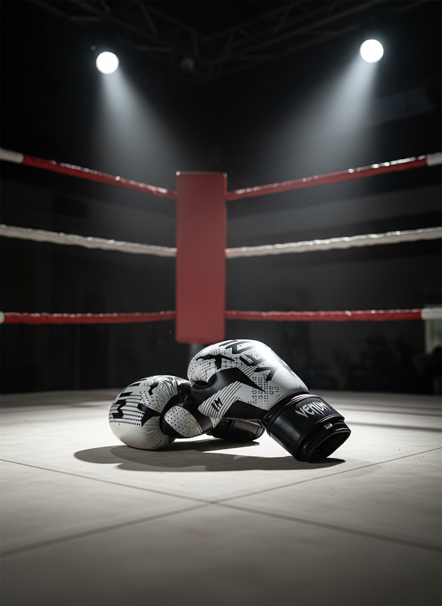 Venum Boxing Gloves color white