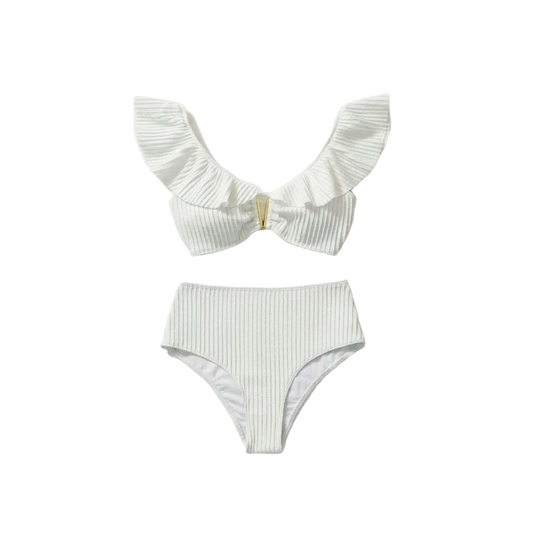 Swimsuit (Maillot) Two-Pieces White