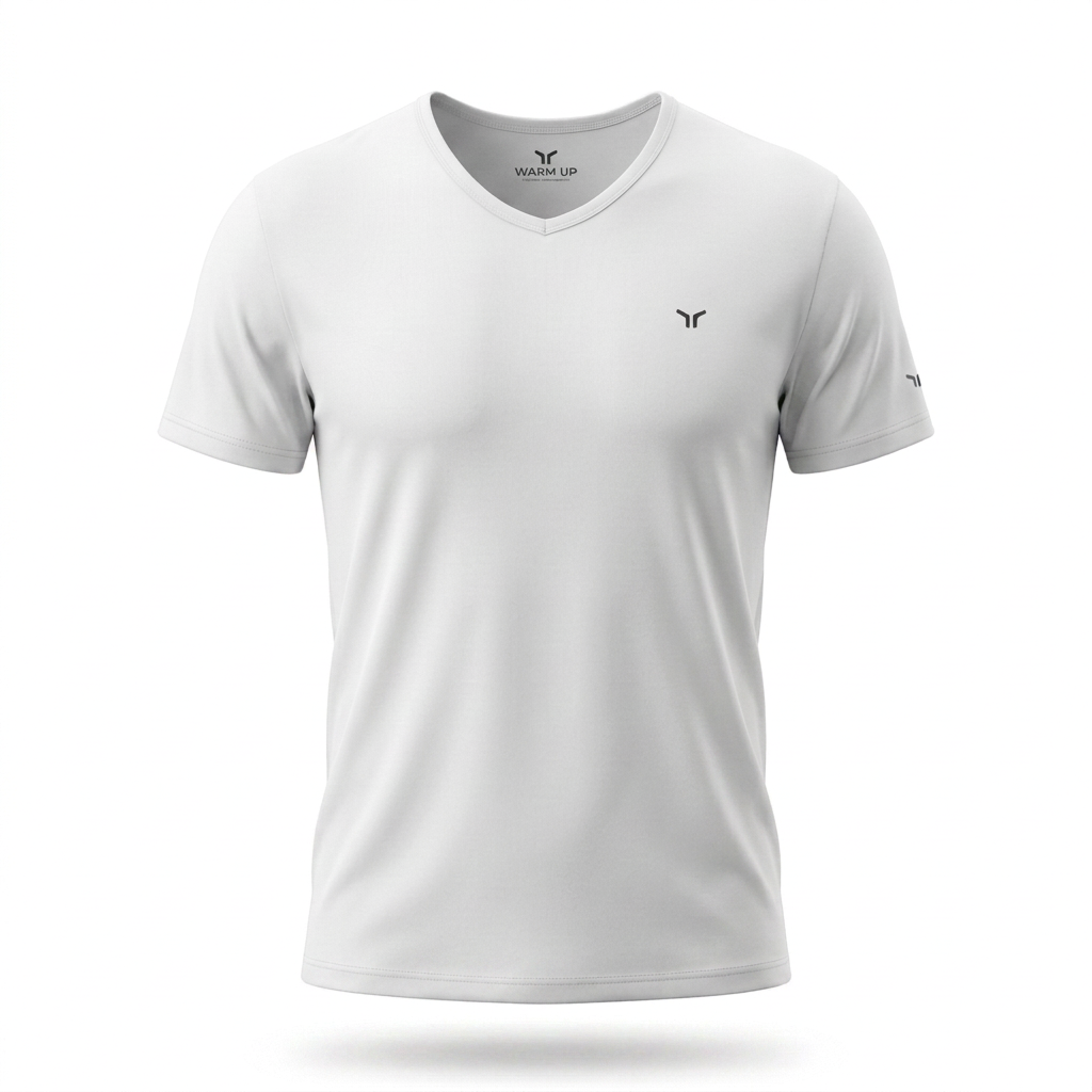 White T-shirt styled like the grey reference