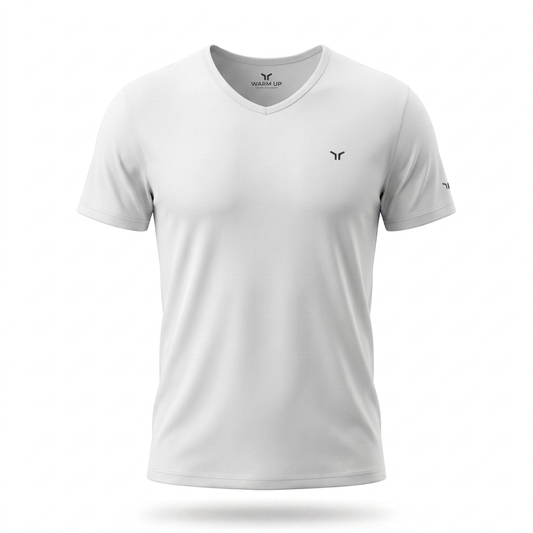White T-shirt styled like the grey reference