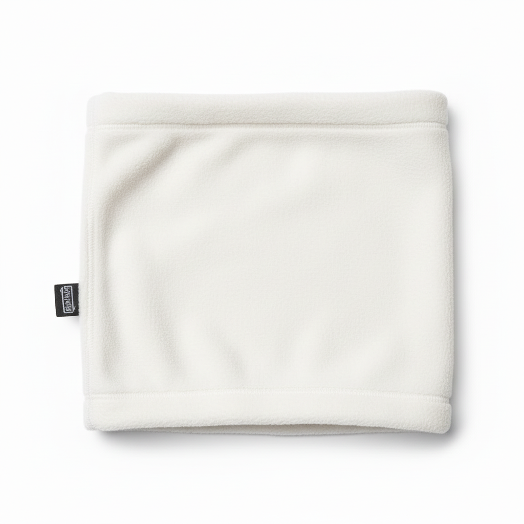 White tubular headgear