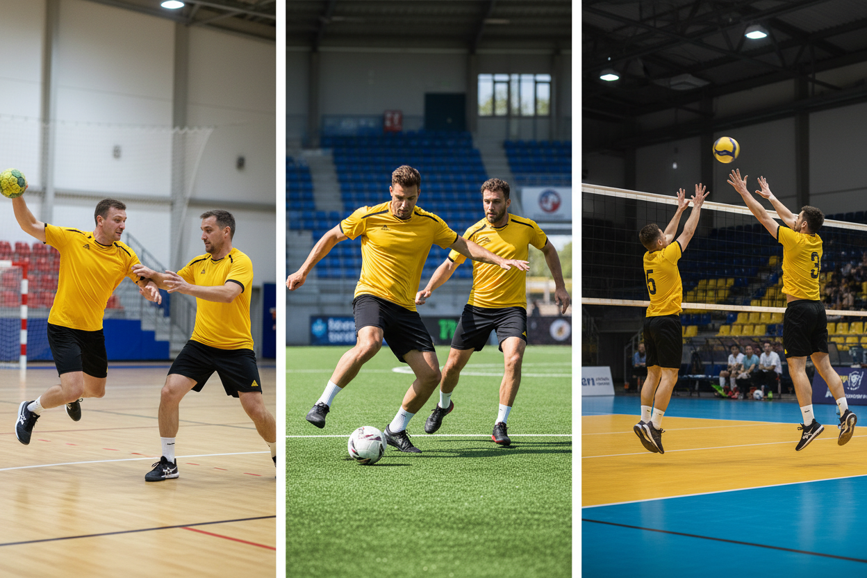 Yellow & Black PEAK Team Uniform – Lifestyle Sports Photo