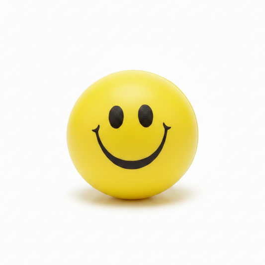 Yellow Smiley Stress Ball