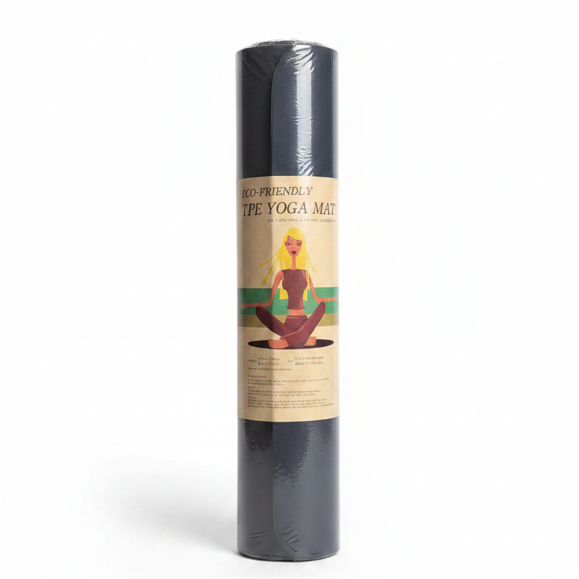 Yoga Mat White Background