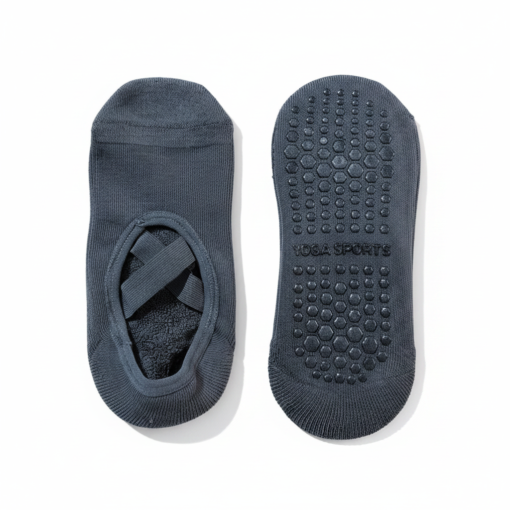Rightleft Yoga Pilates Socks Grey