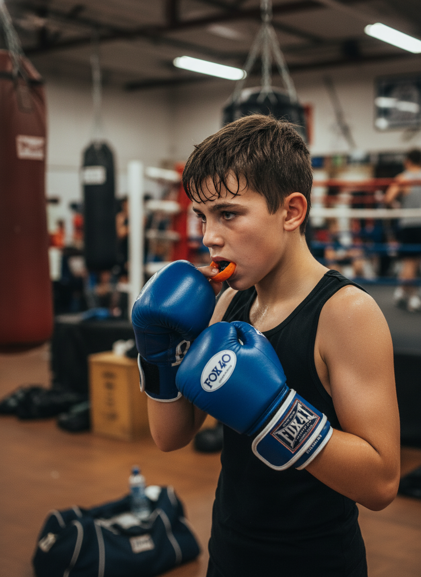 Fox40 Grippguard Mouthguard Black Junior