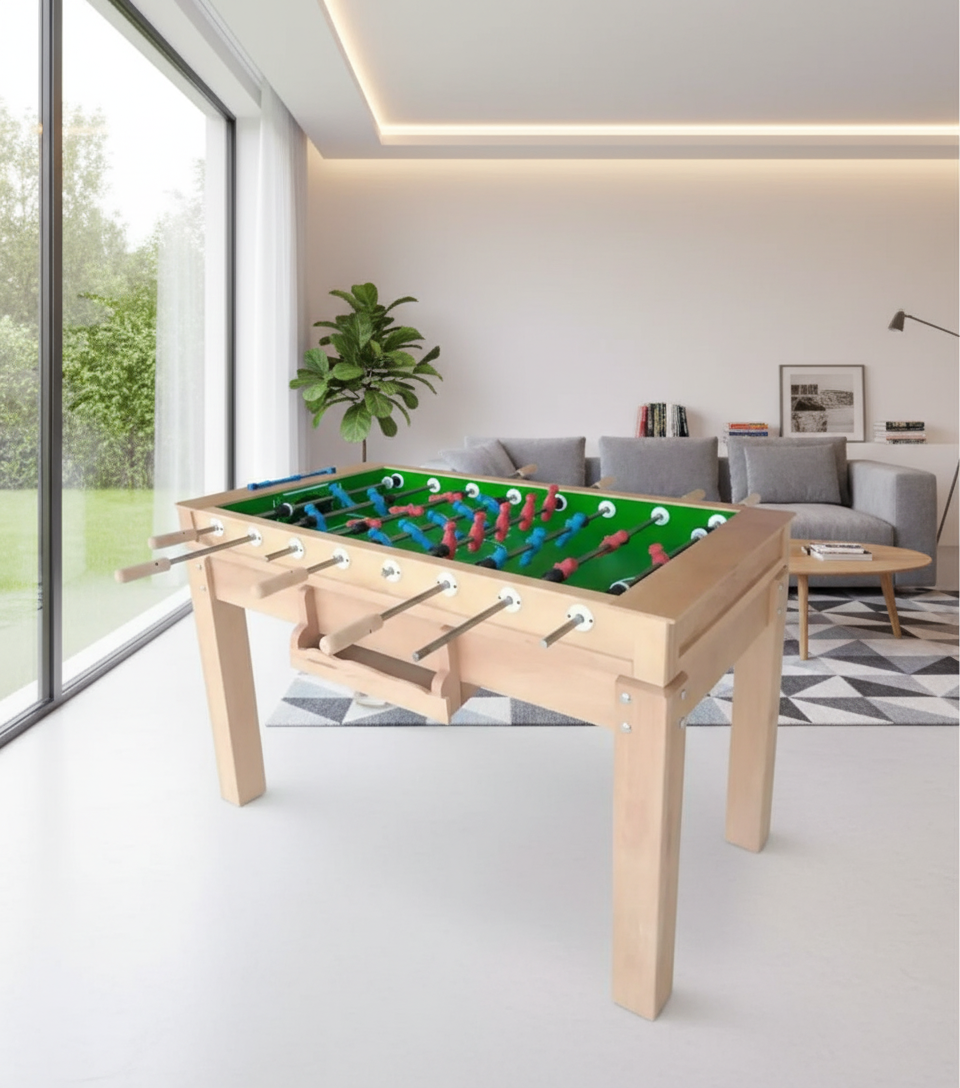 Zain Foosball Table in Indoor Game Room